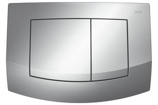 Betätigungsplatte in Chrom glänzend