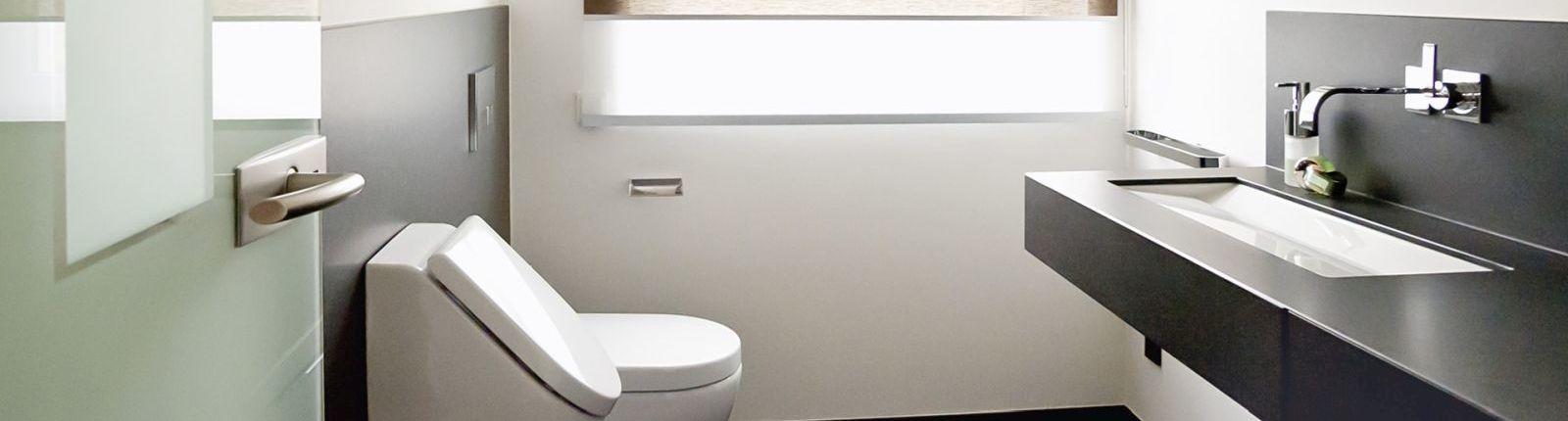 Waschbecken WC Gaeste Bad Badezimmer Alape